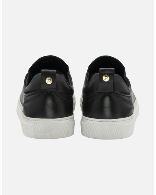 Ravel Black Alix Slip On Trainers