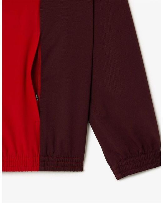 Lacoste Red Performance Tracksuit for men