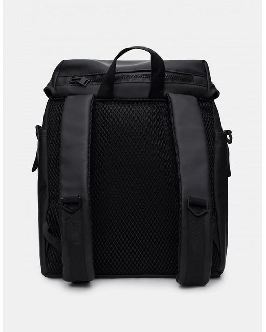 Rains Black Valera Bucket Backpack