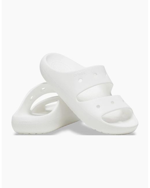 CROCSTM White Classic Sandal Slides