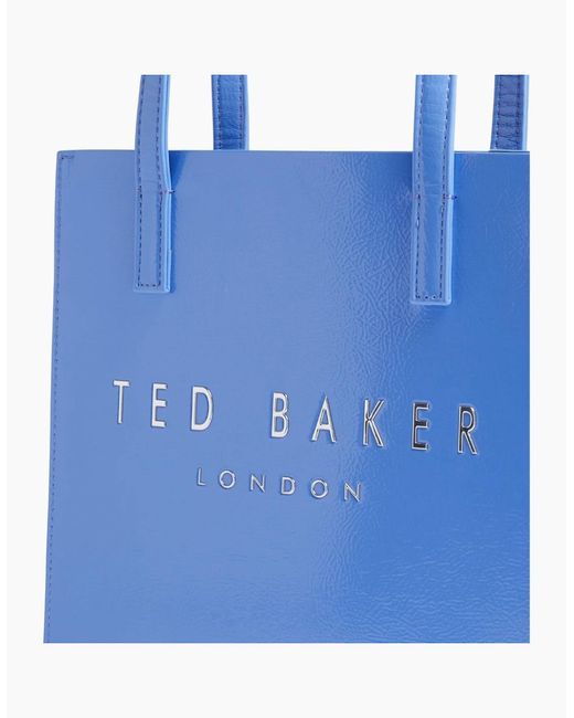 Ted Baker Blue Crinion Crinkle Small Icon Bag