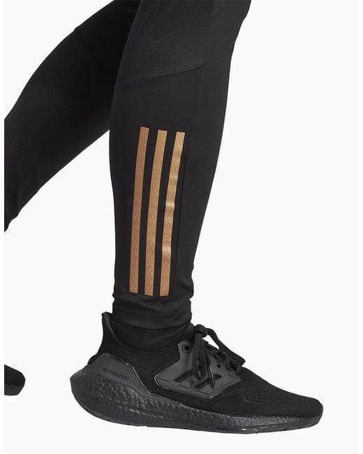 Adidas Black Dfb Pro Three Stripes Slim Track Pants