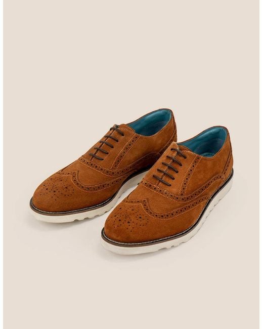 Oswin Hyde Brown Tyler Tobacco Suede for men