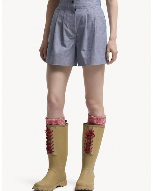 Moncler Blue Dynamics Shorts