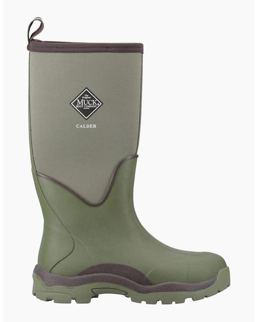 Muck Boot Green Calder Wellingtons