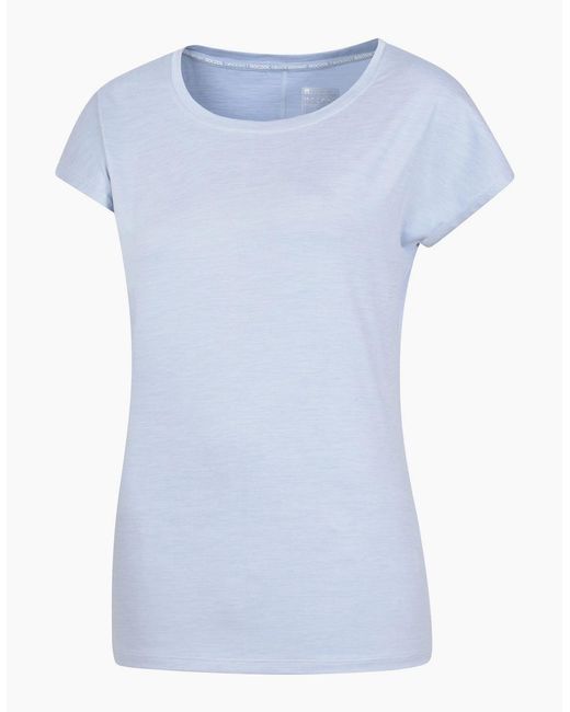 Mountain Warehouse Blue Ladies Panna Ii Uv Protection Loose T-Shirt