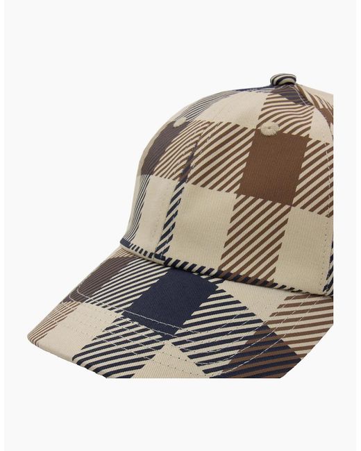 Aquascutum Natural Macro Iconic Baseball Cap 30 for men