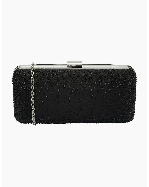 Lotus Black Mirabel Clutch Bag