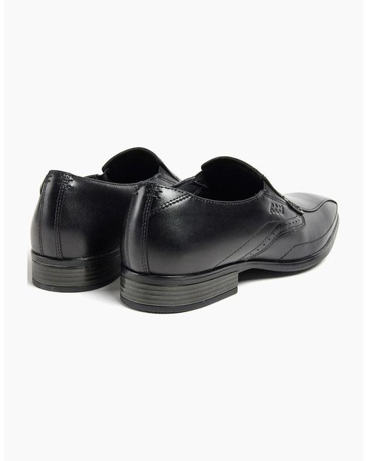 Pod Black Earl Slip On Smart Shoes