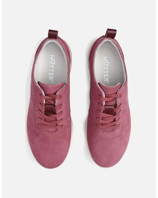 Hotter Purple Cosmos Trainers
