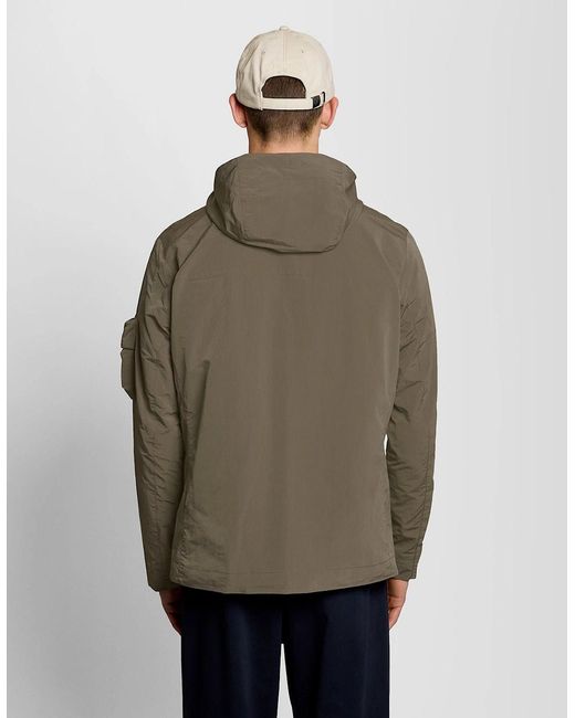 Lyle & Scott Green Lightweight Windbreaker Jacket for men