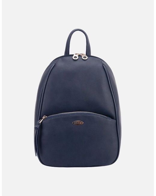 David Jones Blue Marina Backpack