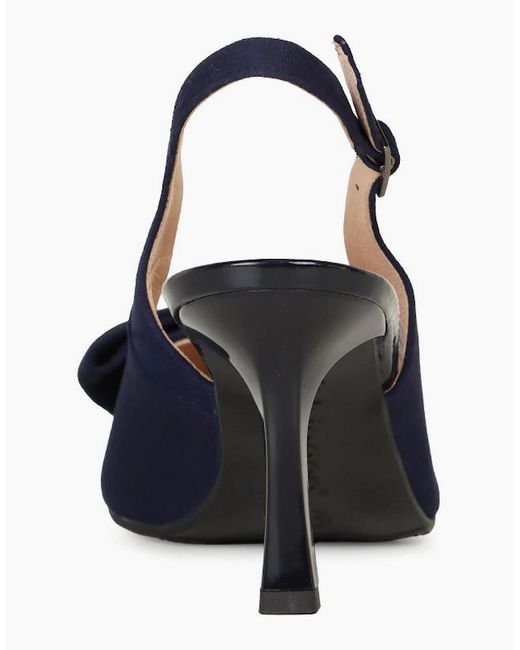 Bioeco Blue Paloma Court Shoes
