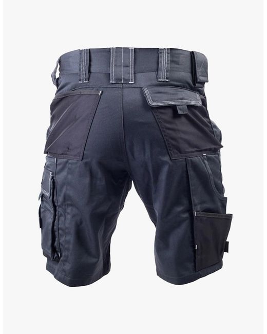 Apache Blue Ats Cargo Shorts for men