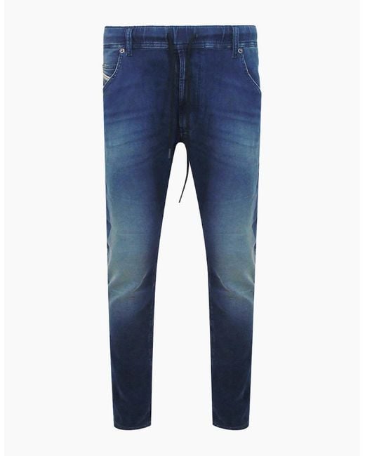 DIESEL Blue Krooley-Ne Dark Jeans for men