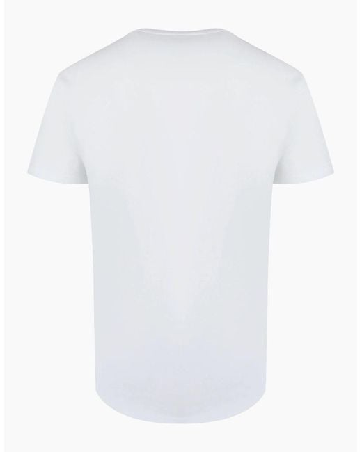 Palm Angels White Flag Logo T-Shirt