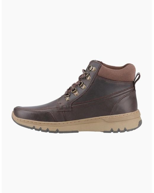 Hush Puppies Brown Nixon Boots for men