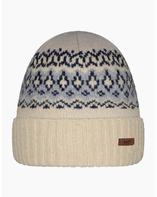 Barts Natural Gregoris Cuffed Knitted Fleeceband Beanie for men