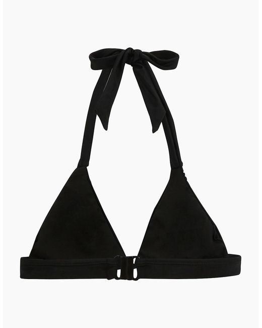 Regatta Black Ladies Lovina Plain Halter Neck Bikini Top