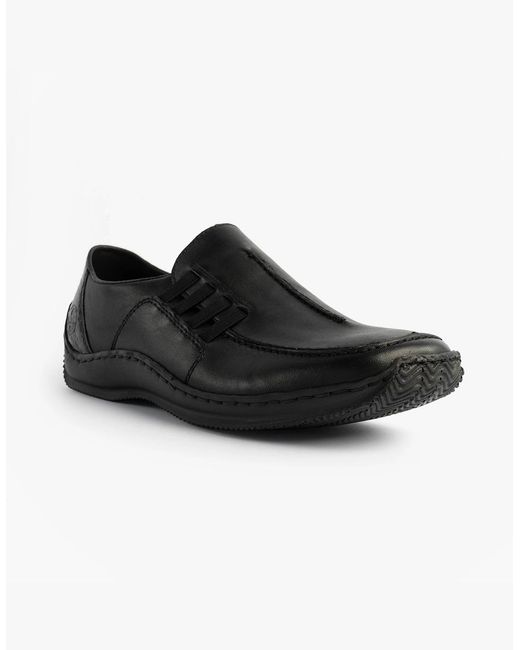 Rieker Black L1777-00 Celia Slip-On Shoes