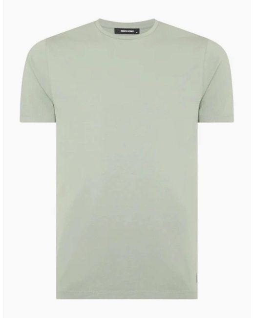 Remus Uomo Green Crew Neck T-Shirt S1-26 32 for men