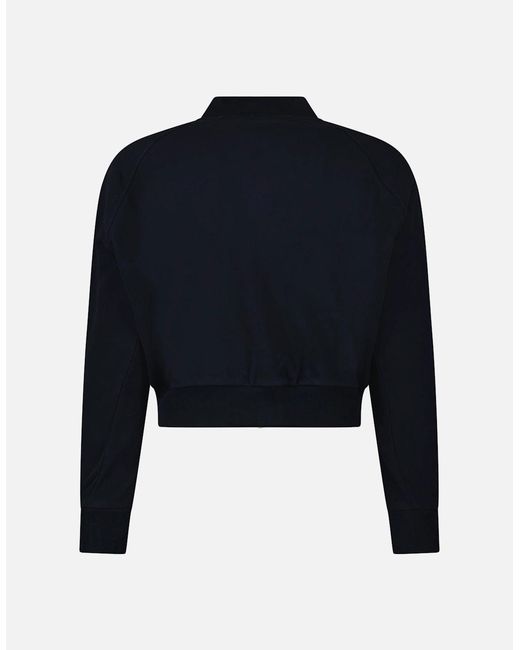 Moncler Blue Classic Bomber Jacket
