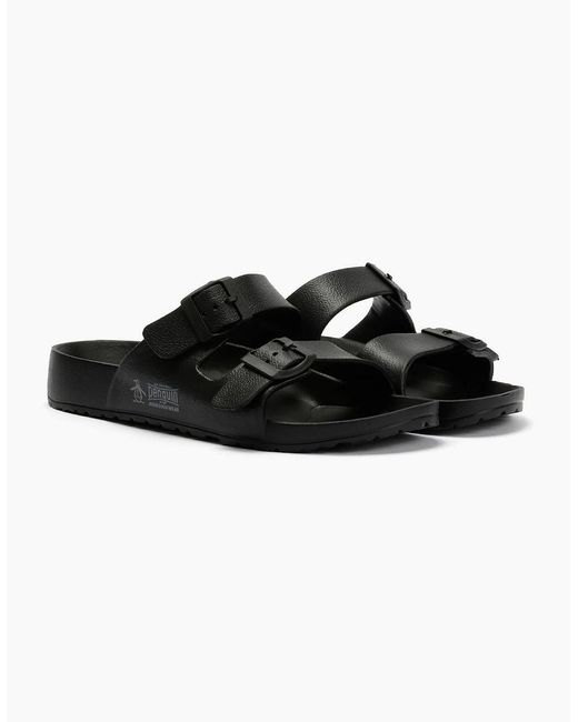 Original Penguin Blue Penguin Eden Sandals for men
