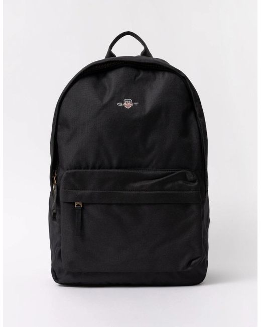 Gant Black Archive Shield Backpack for men