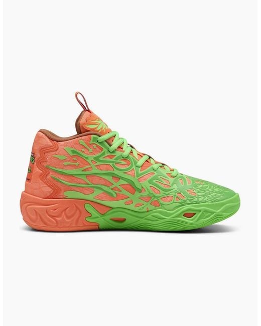 PUMA Green Mb.04 Tmnt L And M Basketball Trainers for men