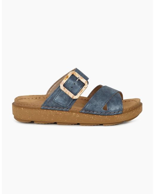 Lotus Blue Comino Sandals