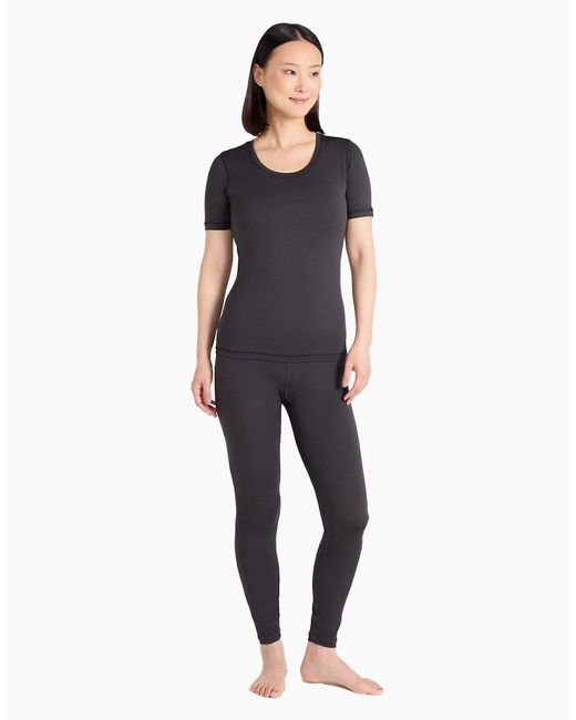 Mountain Warehouse Black Ladies Keep The Heat Isotherm T-Shirt
