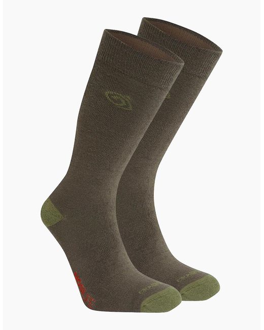 Craghoppers Green Adult Insect Repellent Socks