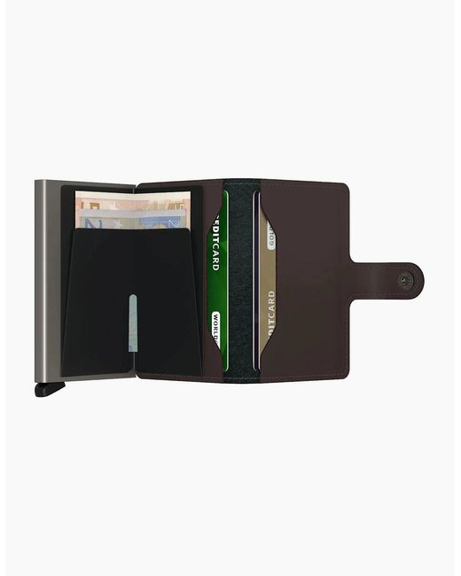 Secrid White Mini Wallet Matte Truffle for men