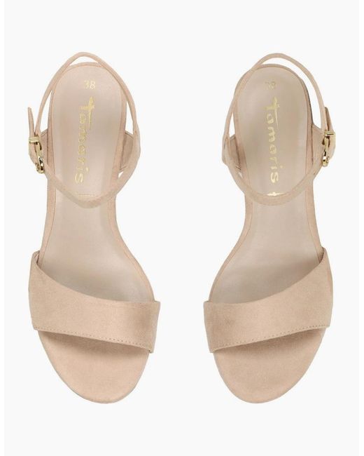 Tamaris Natural Freesia Sandals