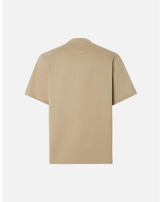 Fendi Natural Ff Monogram Pocket Oversized T-Shirt for men