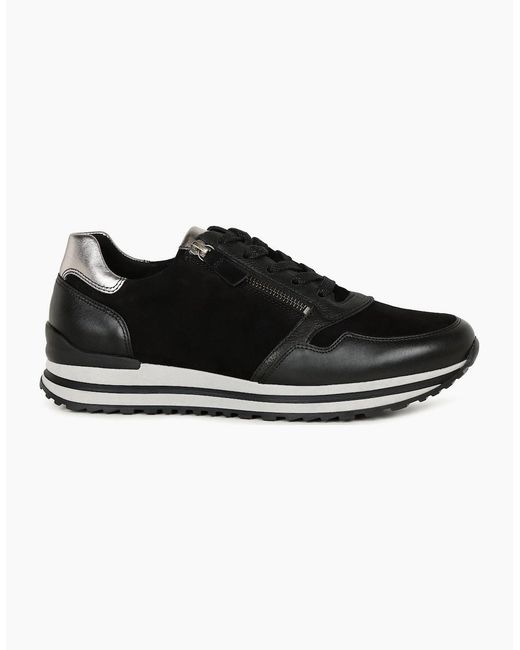 Gabor Black Nulon Trainers