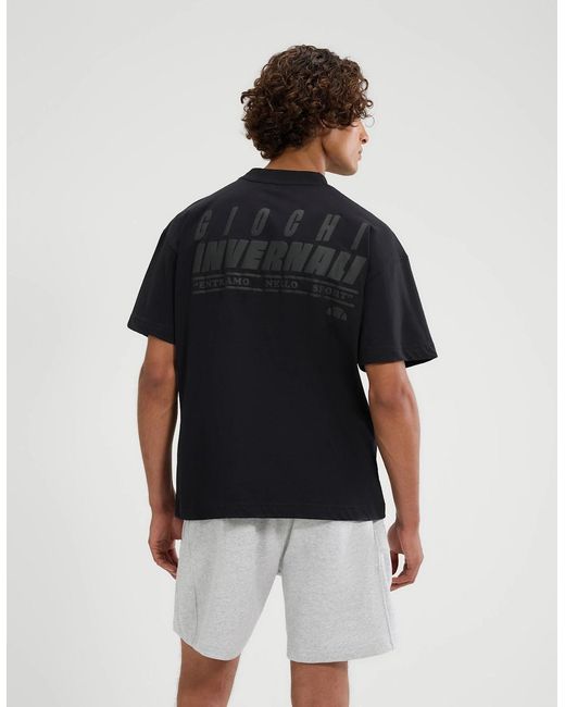 Ellesse Black Entriamo Tee for men