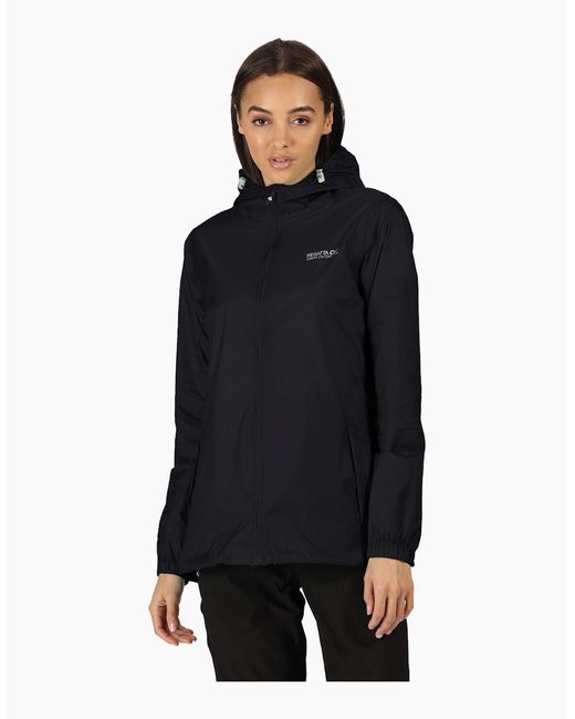Regatta Black Ladies Pack It Iii Waterproof Jacket
