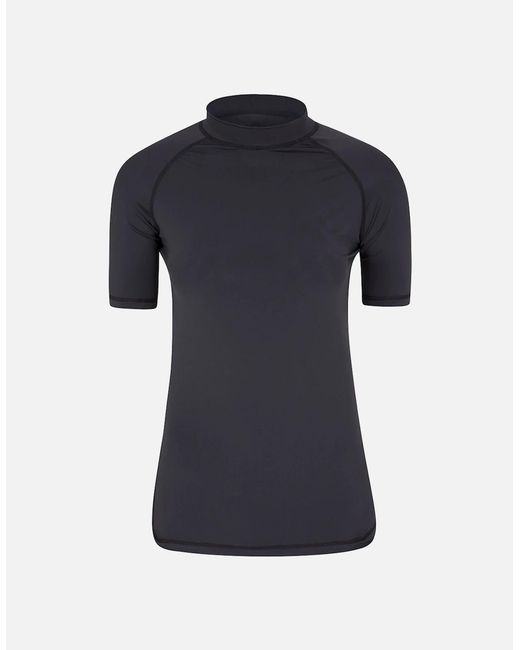 Mountain Warehouse Blue Ladies Uv Protection Rash Guard
