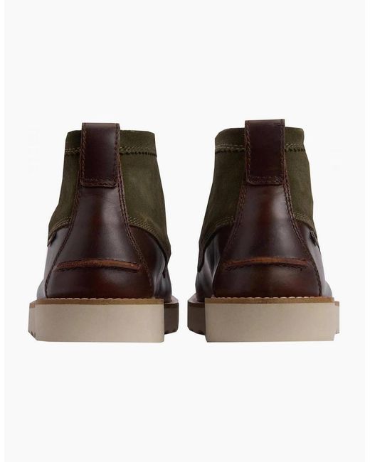 Barbour Brown Hadston Chukka Boots for men