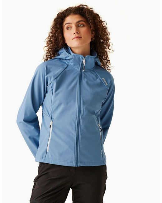Regatta Blue Ladies Bourda Soft Shell Jacket