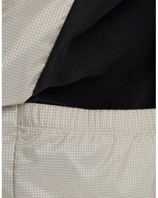 Lyle & Scott Natural Translucent Puffer Jacket for men