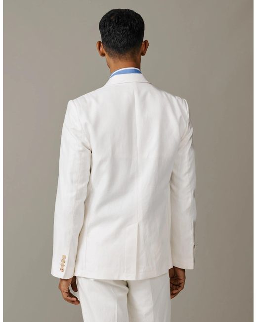 aubi White Axholme Jacket for men