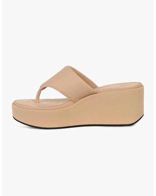 Fitflop White Platform Wedge Sandals