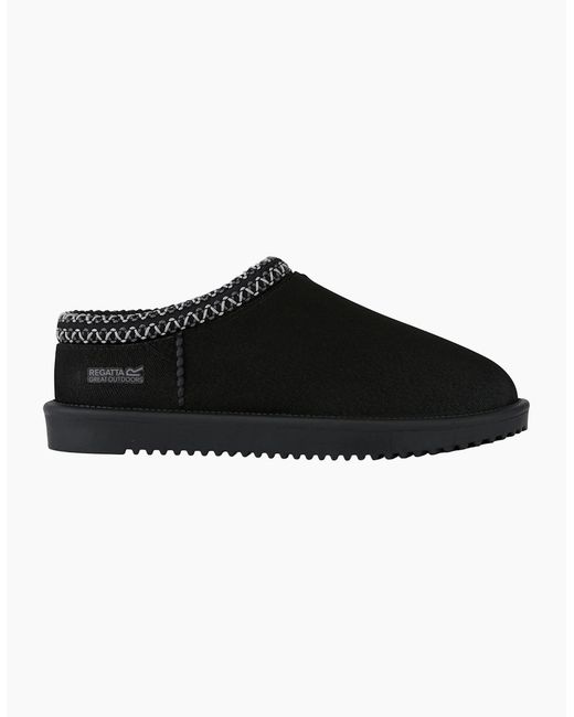 Regatta Black Ladies Risley Waterproof Mules