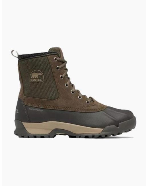 Sorel Brown Buxton Lite Boots Major Jet for men