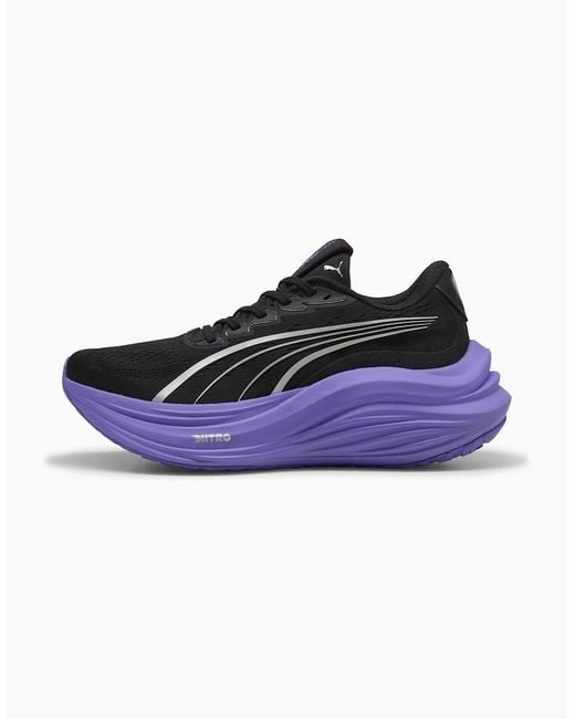 PUMA Blue Magmax Nitro Wns Road Running Shoes