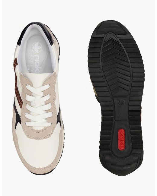 Rieker White Pride Trainers