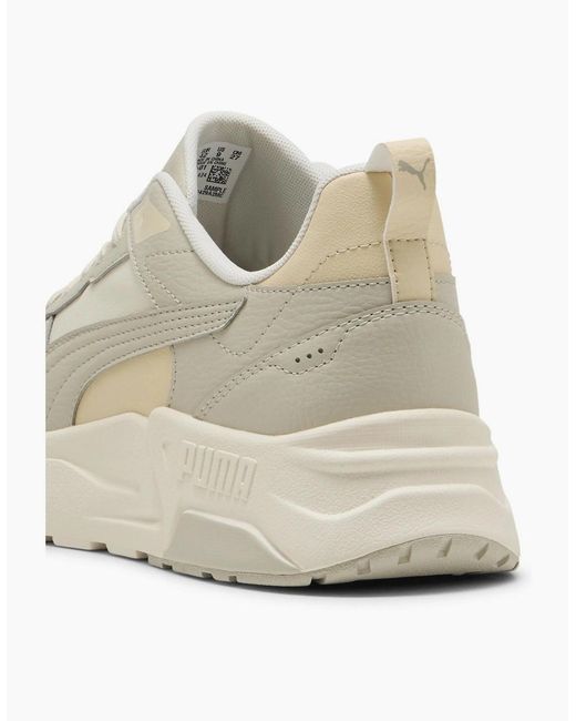 PUMA White Trinity 2 Lt Sl Low Top Trainers for men
