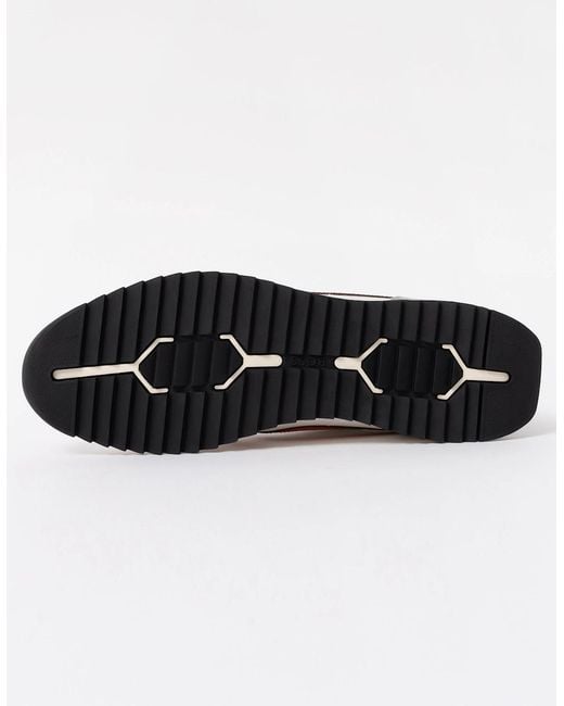 Boss White Boss Zayn Low-Top Trainers With Faux-Leather Trims for men
